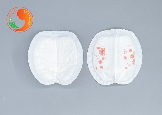 Nonwoven Disposable Breast Milk Absorbent Pads Anti Overflow Avoid Embarrass