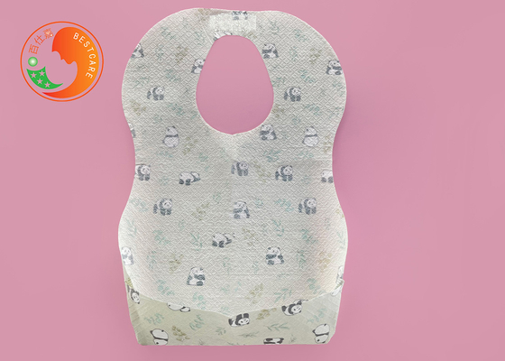 BPS BPA Free Custom Disposable Bibs Soft Care Dryness Sensitive Skin Anti Slip