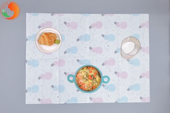 Easy Removal Disposable Changing Table Pads Kids Eating Mealtime Dryness