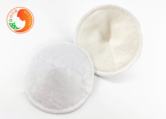 Soft Washable Breast Pads Postpartum Leaking Shields Bamboo Reusable Nursing Pads