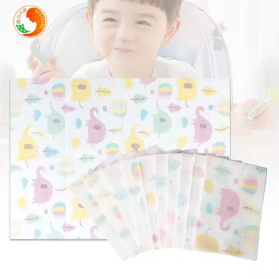 Animal Alphabet Theme Disposable Stick On Placemats Baby Kids Toddler Placemat Restaurant Table Sticky Place Mats